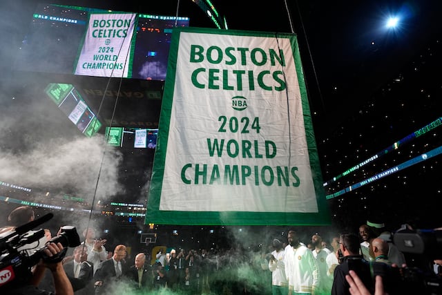 Celtics celebran 18º título de la NBA
