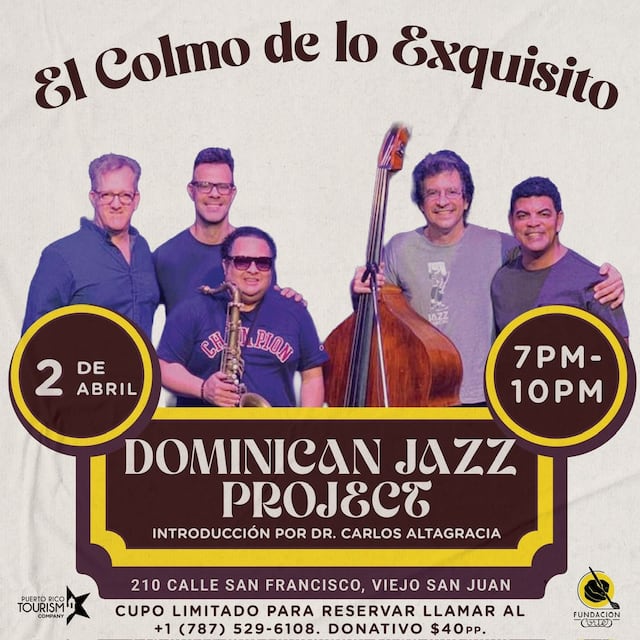 Dominican Jazz Project se presentará en Viejo San Juan
