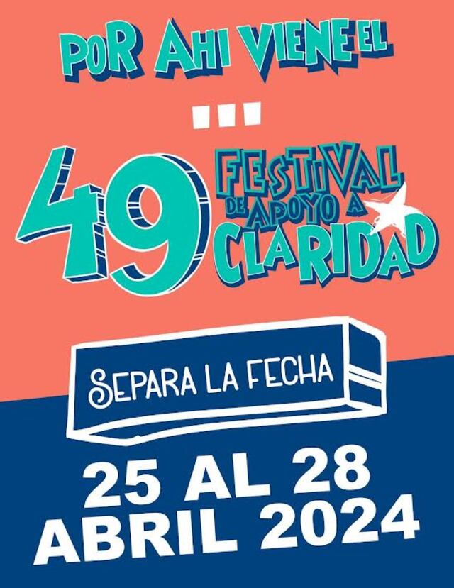 Estos son los artistas que se presentarán en el Festival Claridad