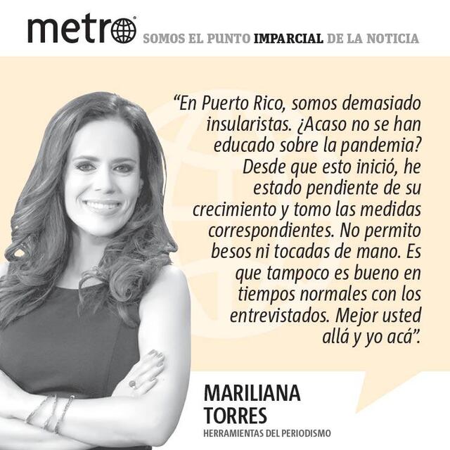 Opinión de Mariliana Torres: "Periodistas en cuarentena"