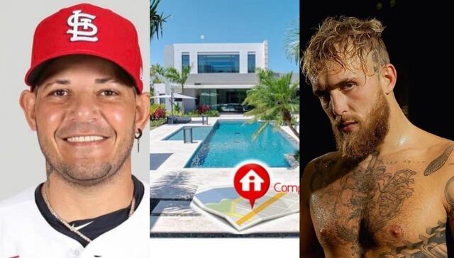 ¡Por más de $15.7 millones! Venden lujosa residencia de Yadier Molina al estadounidense Jake Paul