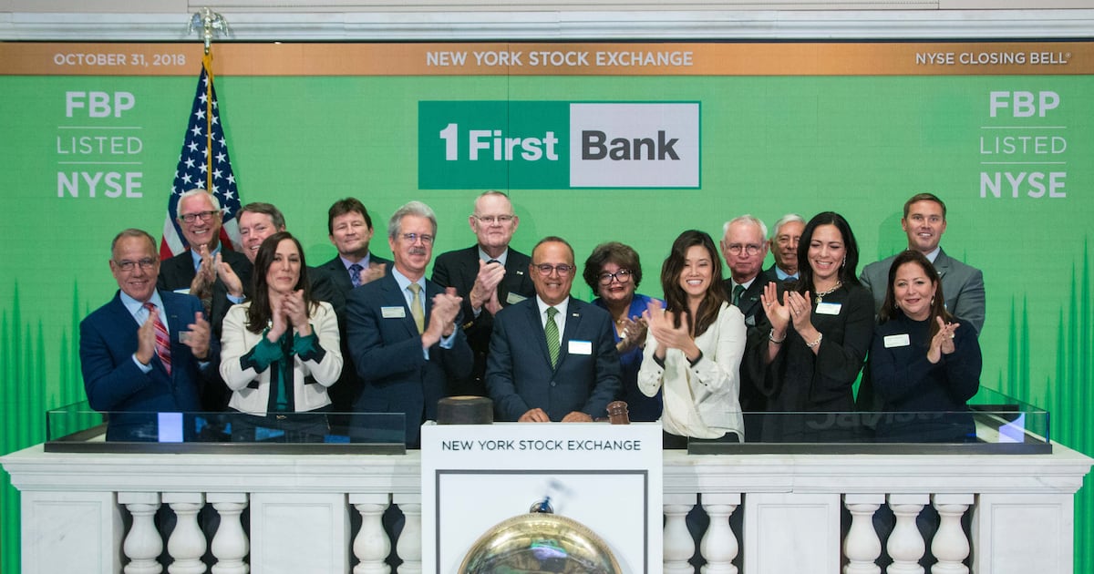 First Bancorp. reporta ganancias para el primer trimestre del año ...