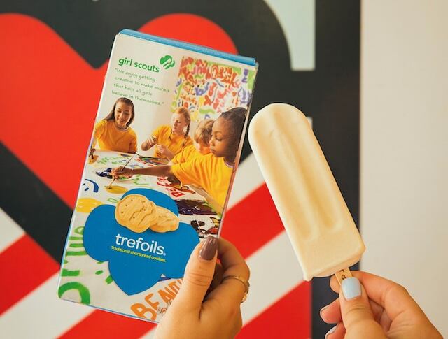 Lanzan paleta con sabor a galletas de Girl Scouts