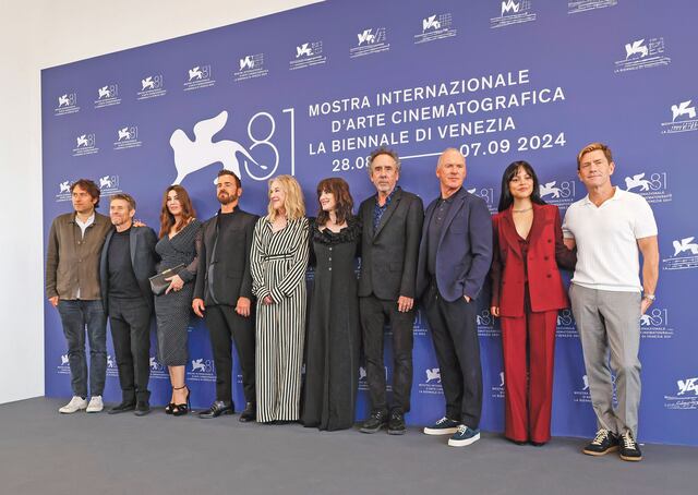 Beetlejuice Beetlejuice se hace sentir al inicio del Festival de Venecia