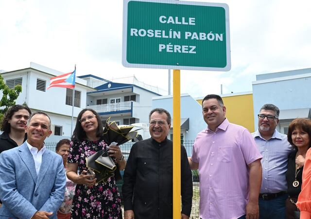 Dedican calle en Mayagüez al maestro Roselín Pabón