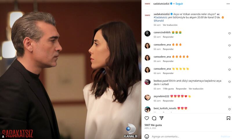 Cansu Dere es una de las actrices turcas más reconocidas en el mundo