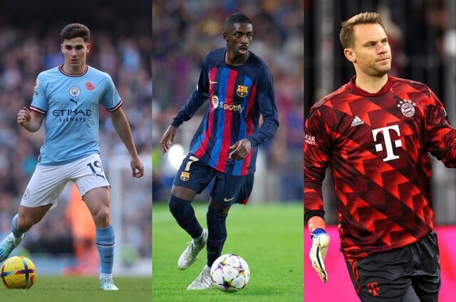 Manchester City, Barcelona y Bayern Múnich, los más beneficiados tras Qatar 2022