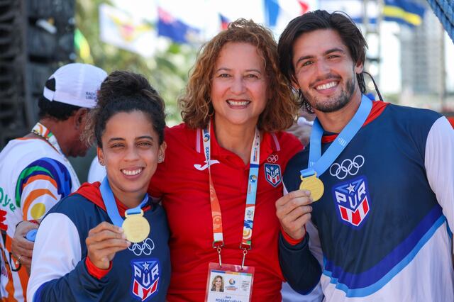 Mariecarmen Rivera y Ricardo Ávila bañan de oro a la Delegación de Puerto Rico en Santa Marta 2022