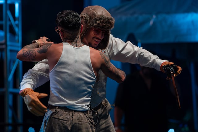 FOTOS: Así fue el concierto gratis de Rauw Alejandro al cual llegó Bad Bunny