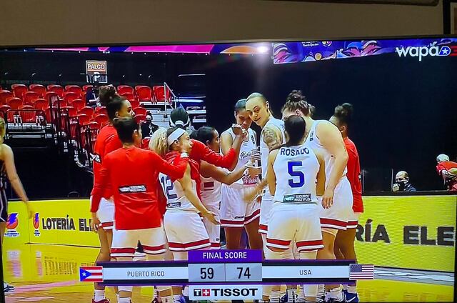 Puerto Rico gana medalla de plata en el AmeriCup