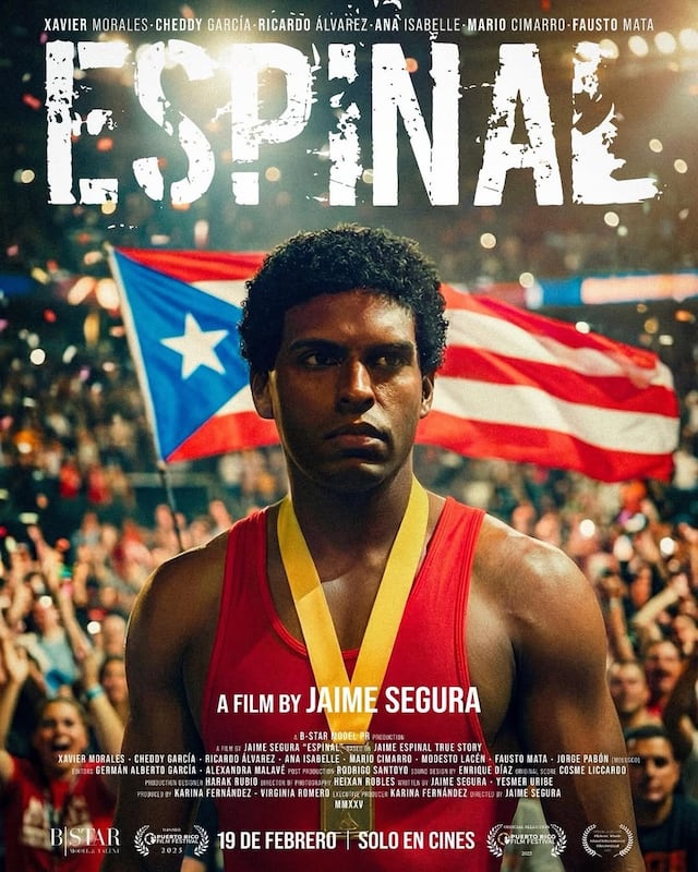 ‘Espinal’ llega a los cines de Puerto Rico; el filme cuenta la vida del medallista olímpico Jaime Espinal