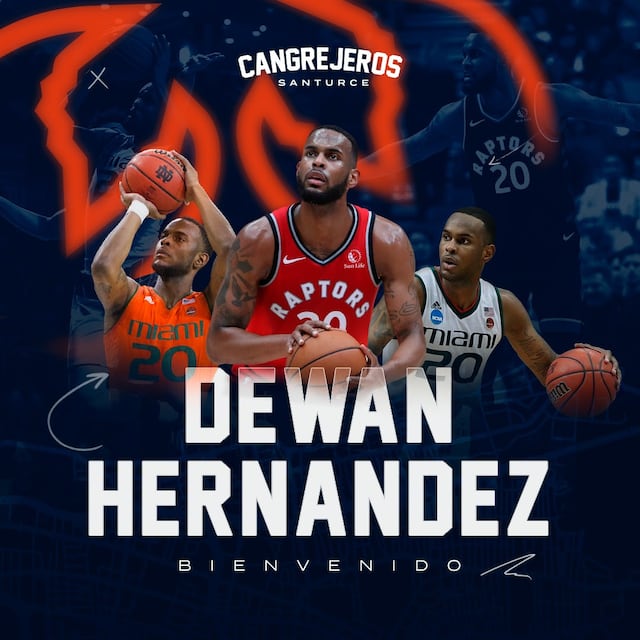 Dewan Hernández firma con los Cangrejeros de Santurce