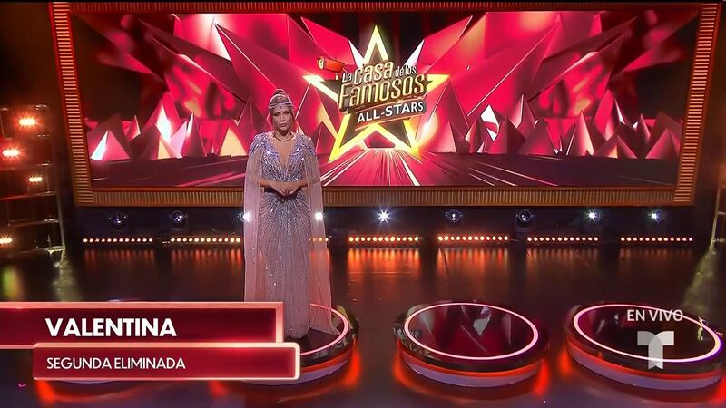 Valentina se convierte en la segunda eliminada de 