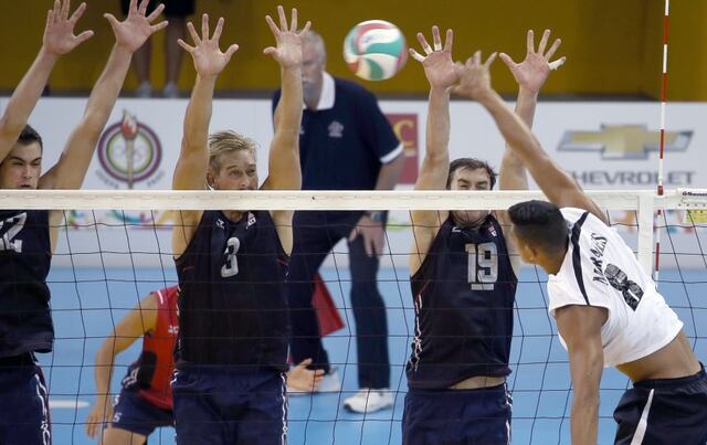 Selección masculina de voleibol vence a EE. UU.