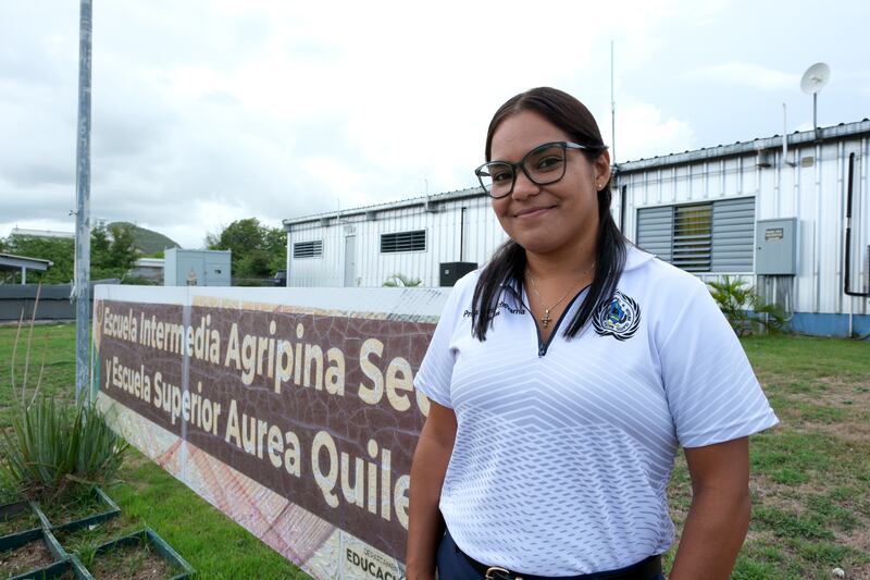 Karla Echevarría es maestra de Ciencias en la Escuela Áurea Quiles de Guánica desde el 2020.