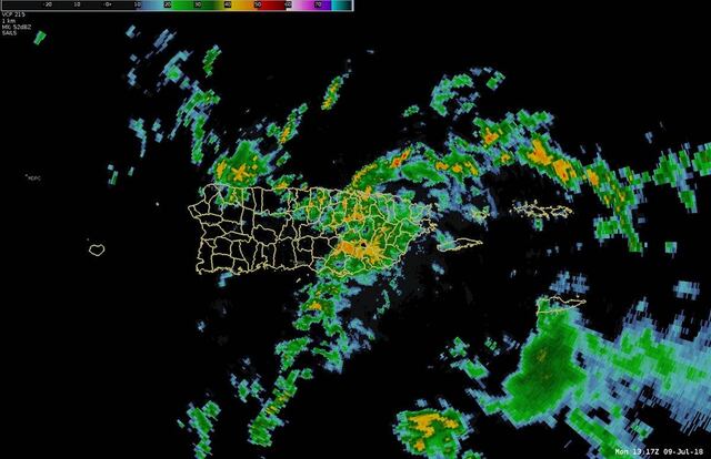 El tiempo: Onda tropical se desplaza por la isla hoy, lunes