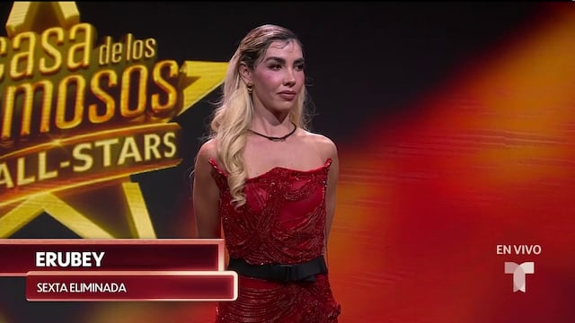Erubey se convierte en la sexta eliminada de “La Casa de los Famosos: All Stars”