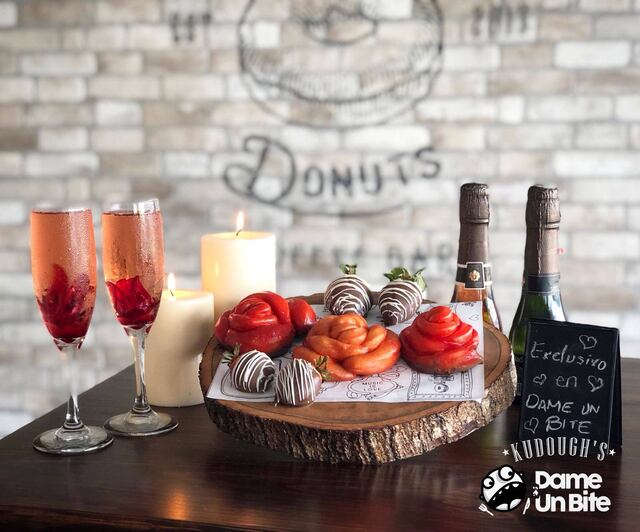 Crean alianza entre Kudough’s Donut y Dame Un Bite para San Valentín