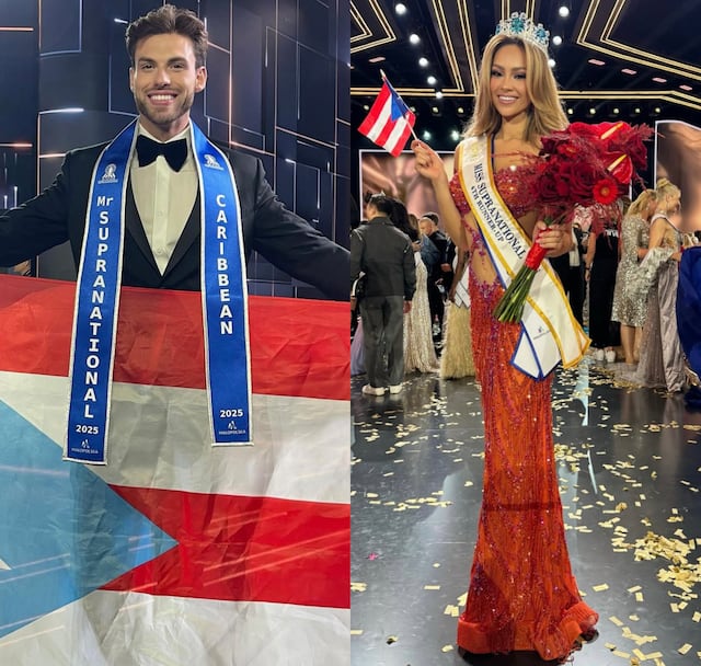Brillan los boricuas: Anthony Delgado y Valerie Klepadlo obtienen buenas posiciones en Mister y Miss Supranational 2025