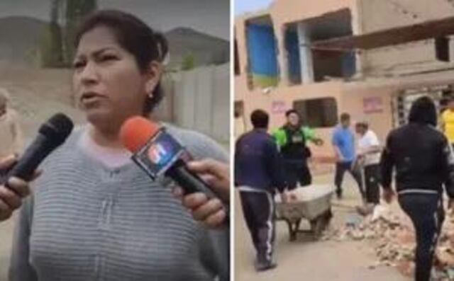 Mujer se hace viral tras demoler la casa que construyó en terreno de su exsuegro