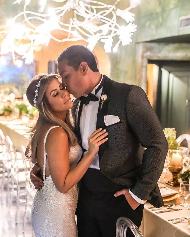 Walter Soto León y Zugey Lamela celebran primer aniversario de bodas