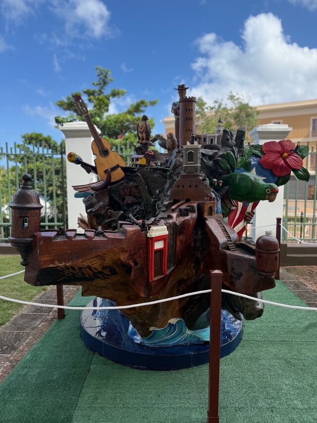 Escultura “Mi Terruño” se exhibirá este sábado en el Mercado Navideño del ICP