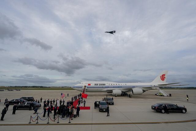 Duelo de limusinas en Washington: ‘La Bestia’ de Trump contra ‘la Bandera Roja’ de Xi