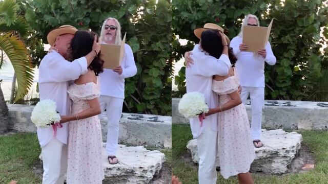 Esposa de Bruce Willis organiza emotiva celebración de aniversario de bodas