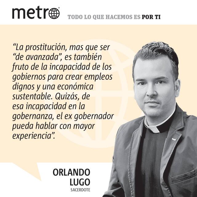 Opinión del Padre Orlando Lugo: Prostitución “de avanzada”