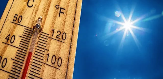 Índices de calor podrían alcanzar los 100°F este domingo