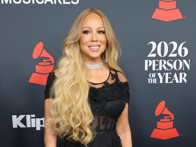 Mariah Carey, premiada como Persona del Año en los Grammy
