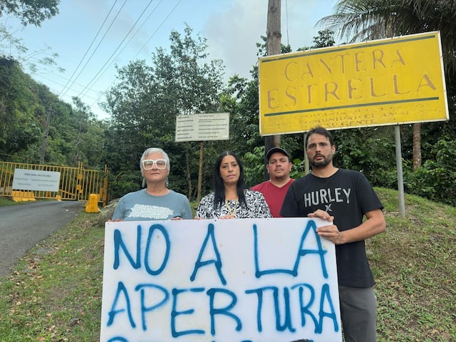 Residentes denuncian que cantera en Guaynabo volverá a utilizar explosivos