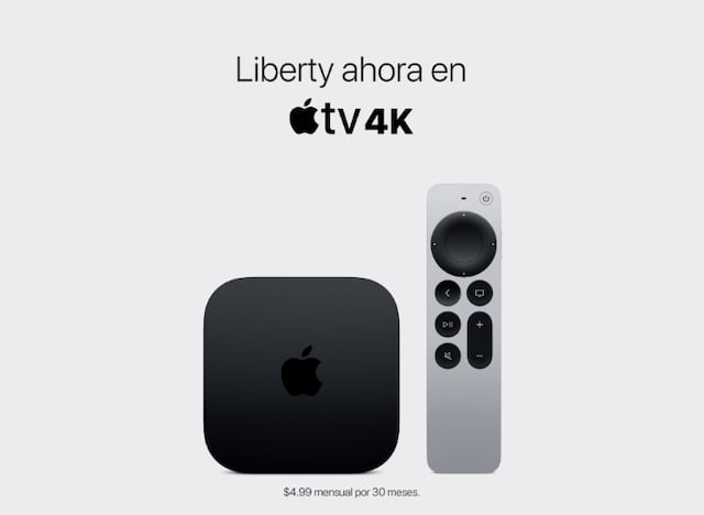 El Apple TV 4K ya está disponible en Liberty