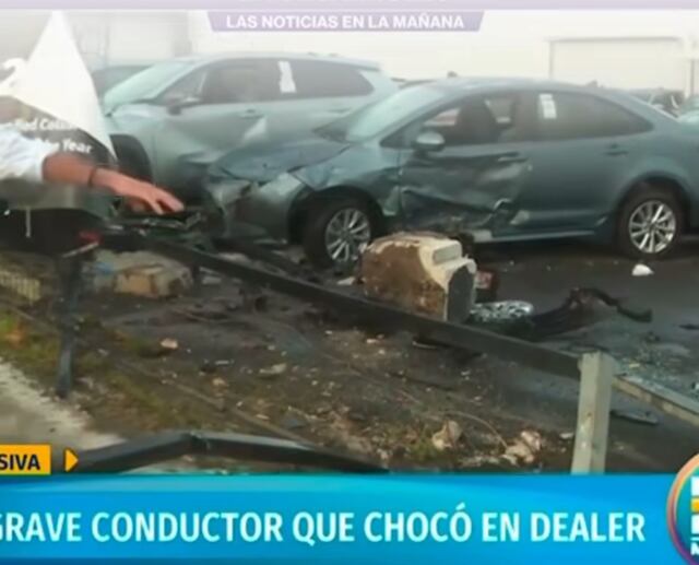 Joven gravemente herido tras chocar contra concesionario en San Juan