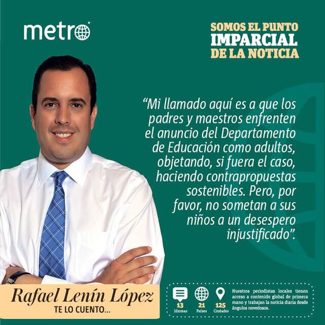 El cierre de las escuelas
