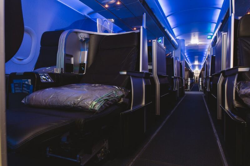 JetBlue introduce su servicio premium Mint en Puerto Rico con cómodas butacas reclinables.
