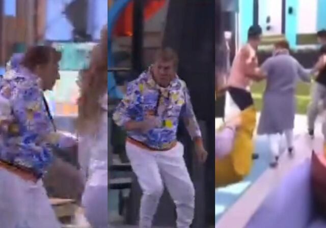 Osmel corre y corre en “La casa de los famosos 3″ para ganar la prueba semanal