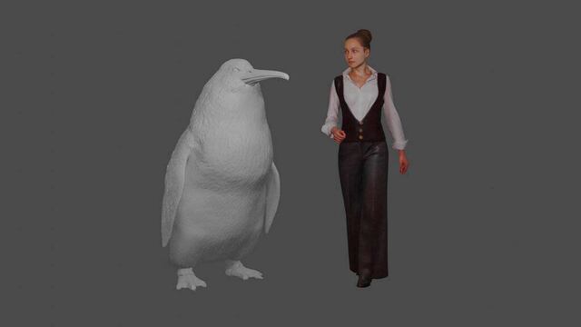 Pingüino gigante nadó alguna vez en los océanos
