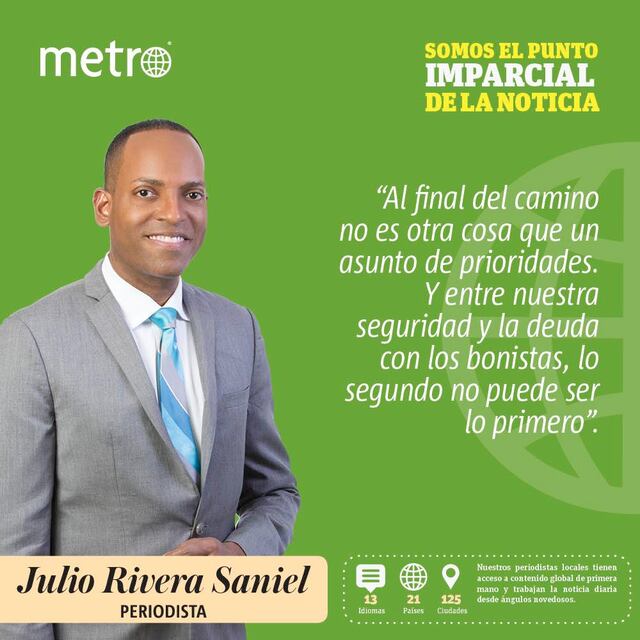 Ya sabemos cuál es el problema. ¡Resuélvanlo!