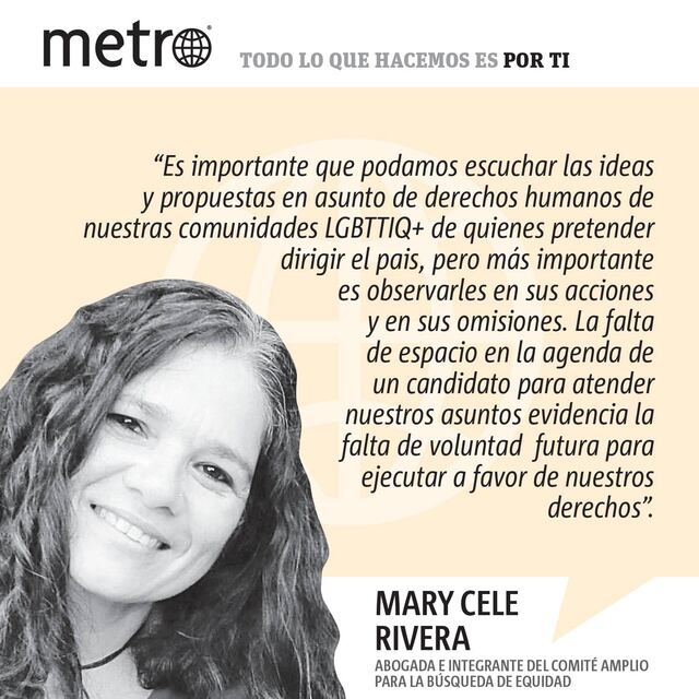 Opinión de Mary Cele Rivera-Martínez: SIN ESPACIO EN LA AGENDA… (PARA LA EQUIDAD)