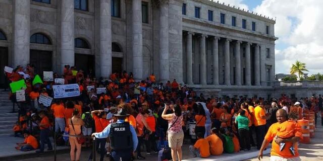 Movimiento “Homeschooler” protesta frente al Capitolio