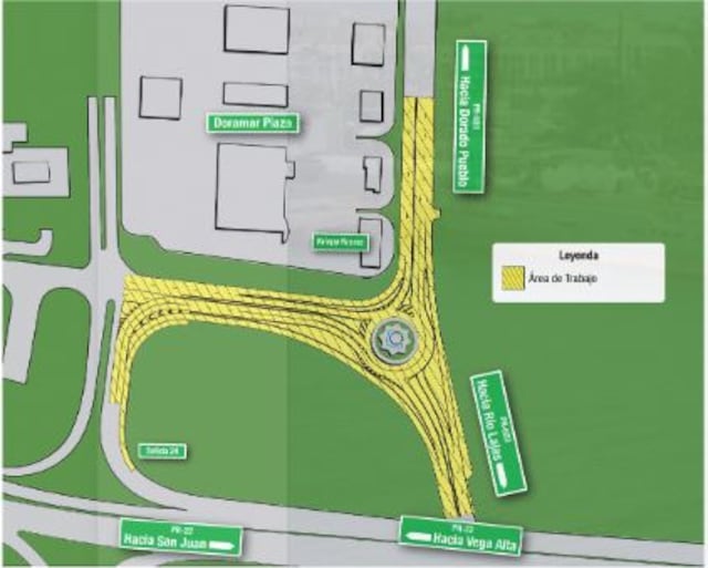 Municipio de Dorado iniciará proyecto de mejoras en rotonda de la PR-693