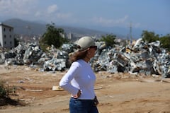 María Corina Machado visita zona devastada por doble terremoto