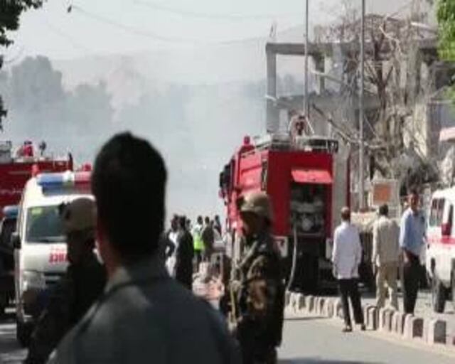 El presidente afgano afirma que hubo 150 muertos en el atentado de Kabul