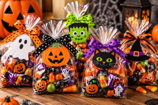 Halloween en familia: ideas creativas para preparar bolsitas de dulces con los niños