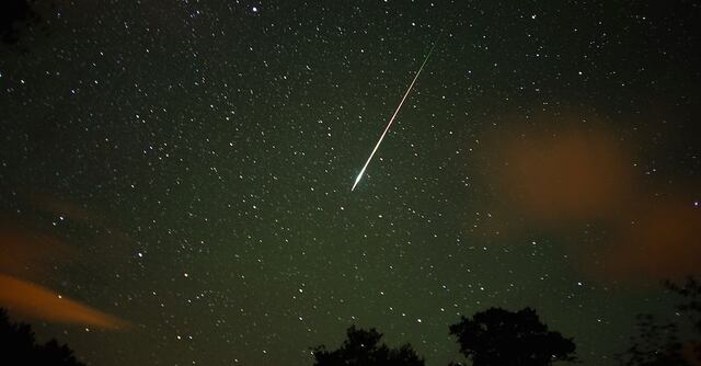 Impresionante lluvia de estrellas fugaces durante la semana entrante
