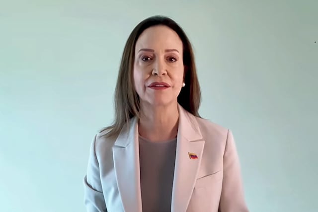 María Corina Machado dice a Trump que los “enemigos” de EE.UU. están en el gobierno de Venezuela