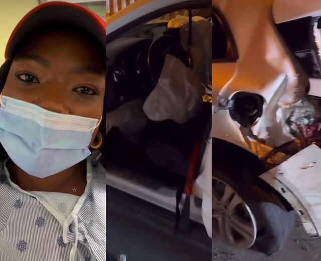 “Chiky Bombom” sufre aparatoso accidente de auto junto a su hijo