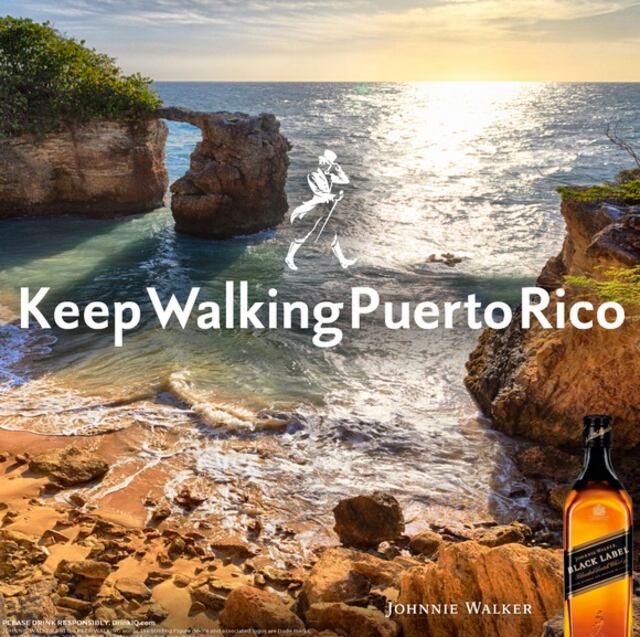 Johnnie Walker motiva a los boricuas a continuar caminando