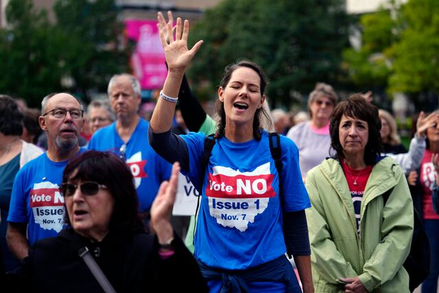 Ohio vota por el acceso al aborto y la legalización de la marihuana